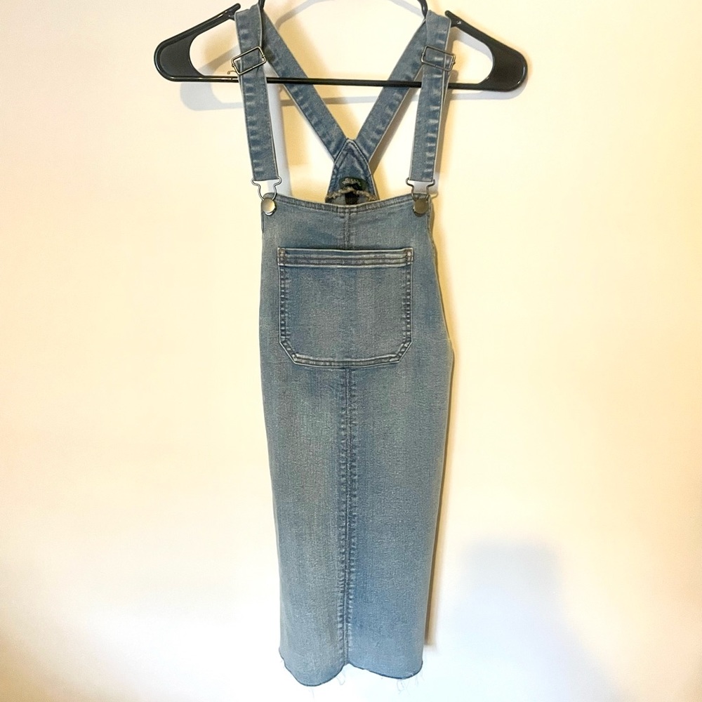 Overalls mini dress
